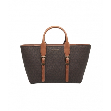 Borsa a mano Moore Tote Bag marrone