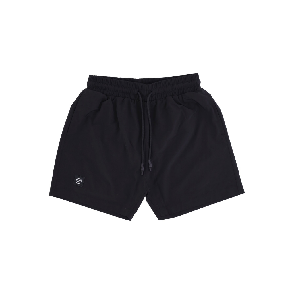 costume pantaloncino uomo lettering swimshorts BLACK