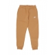 pantalone tuta felpato uomo club jogger bb FLAX/FLAX/WHITE