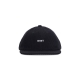 cappellino visiera piatta uomo bold cord 6 panel strapback BLACK