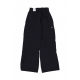 pantalone lungo donna w sportswear oversized woven hr gls pant BLACK