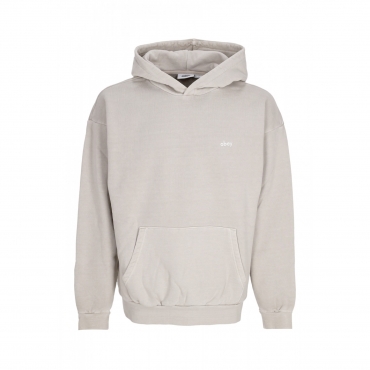 felpa leggera cappuccio uomo lowercase pigment hoodie fleece PIGMENT ABBEY STONE