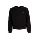 felpa girocollo uomo cyber druid crewneck BLACK