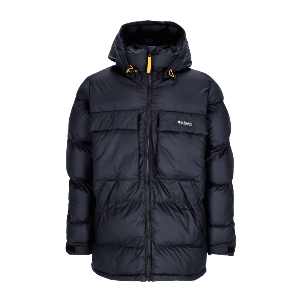 piumino uomo ballistic ridge oversized puffer BLACK