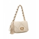 Borsa a spalla Isabel Small crema