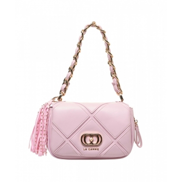 Borsa a spalla Isabel Small rosa