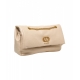 Borsa a spalla con logo Lumi Medium beige