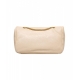 Borsa a spalla con logo Lumi Medium beige