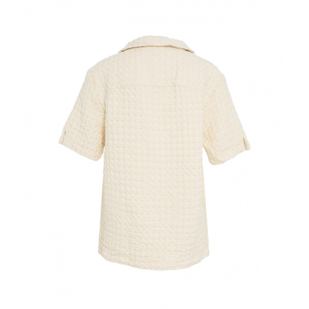 Waffle T-shirt Ecru Jaffa crema