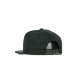 cappellino visiera piatta uomo logo cap BLACK