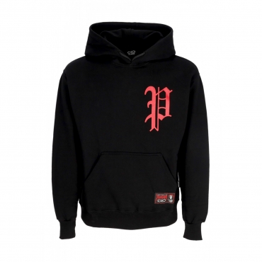 felpa cappuccio uomo misery hoodie BLACK