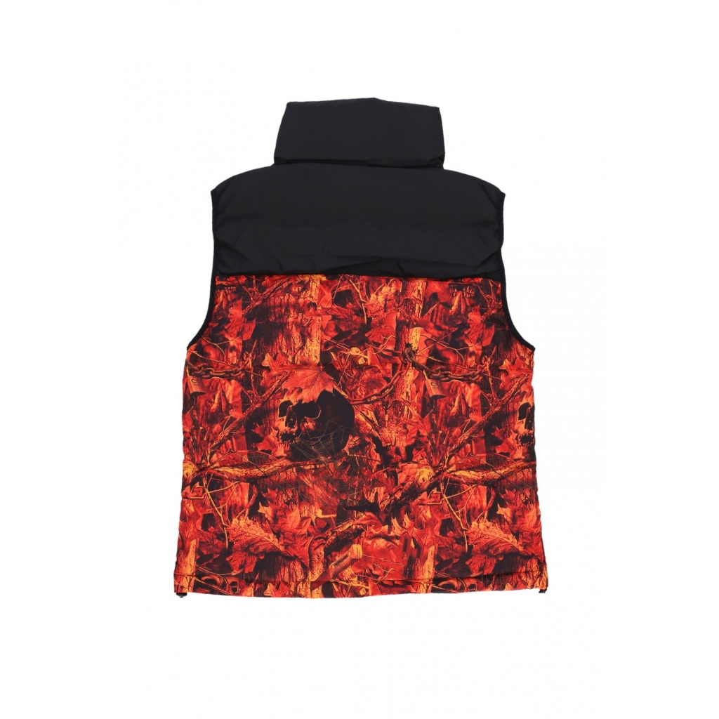 piumino smanicato uomo underwood puff vest ORANGE