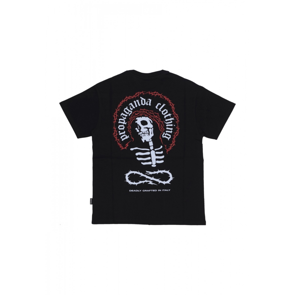 maglietta uomo misery tee BLACK