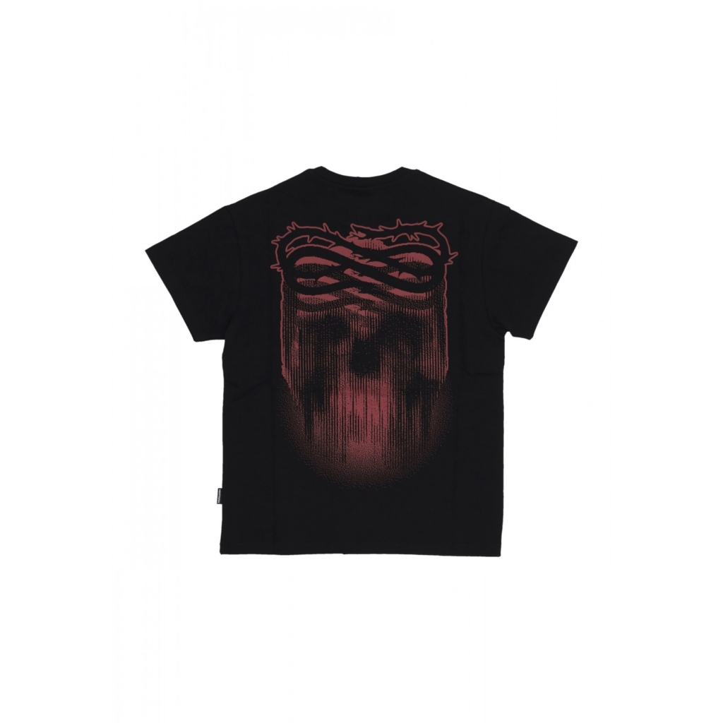 maglietta uomo ribs crown tee BLACK