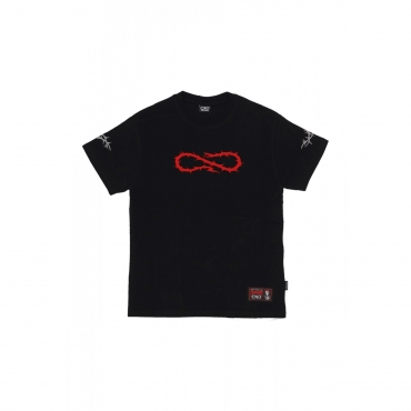 maglietta uomo logo crown tee BLACK