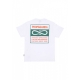 maglietta uomo label bicolor tee WHITE