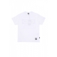 maglietta uomo label bicolor tee WHITE