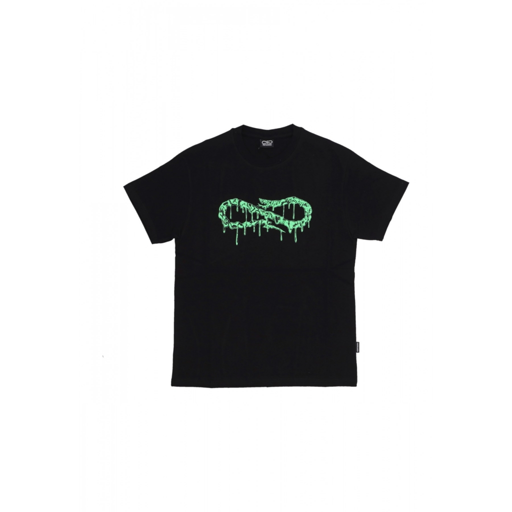 maglietta uomo logo slime tee BLACK