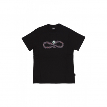 maglietta uomo logo badfate tee BLACK