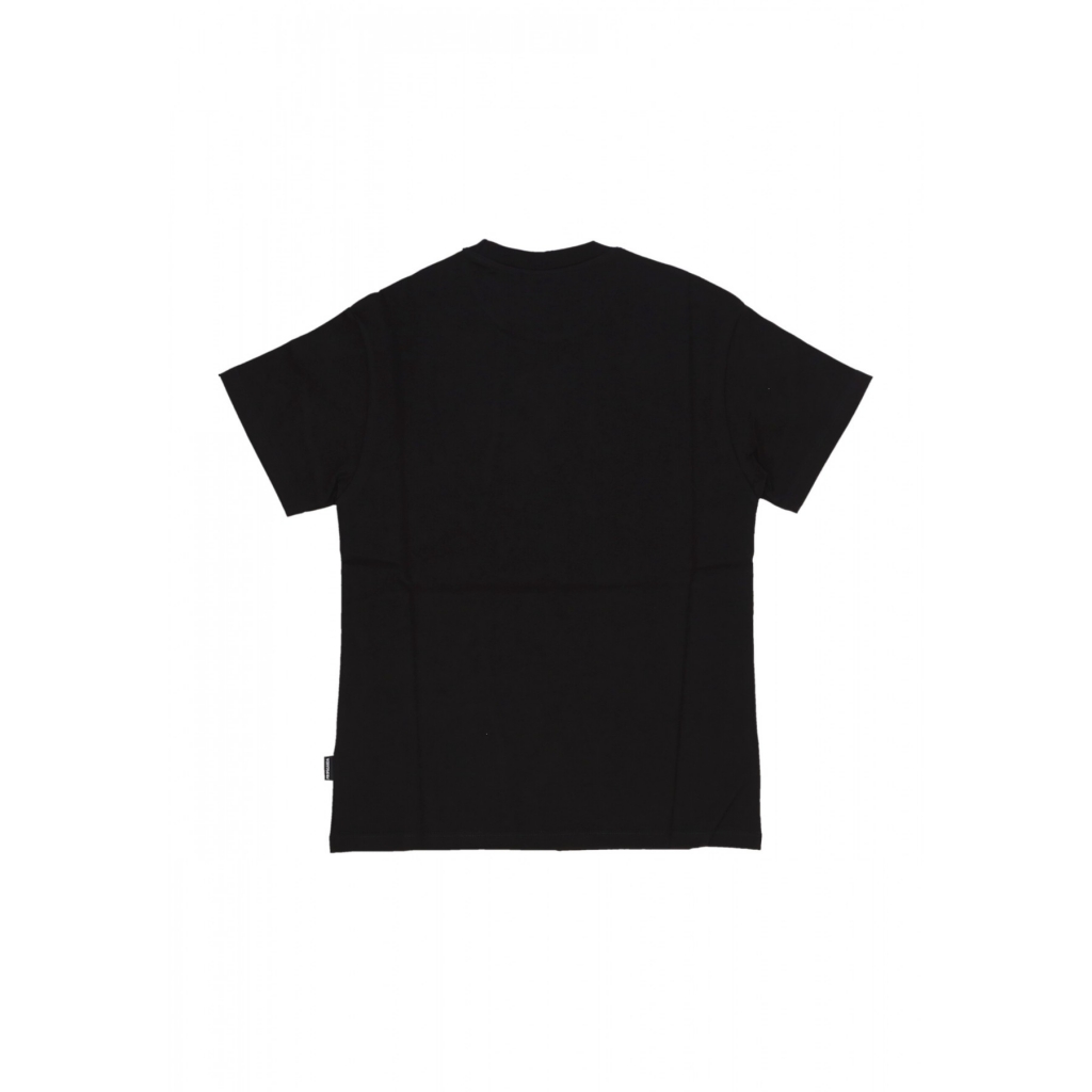 maglietta uomo logo badfate tee BLACK