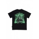 maglietta uomo triangle panther tee BLACK