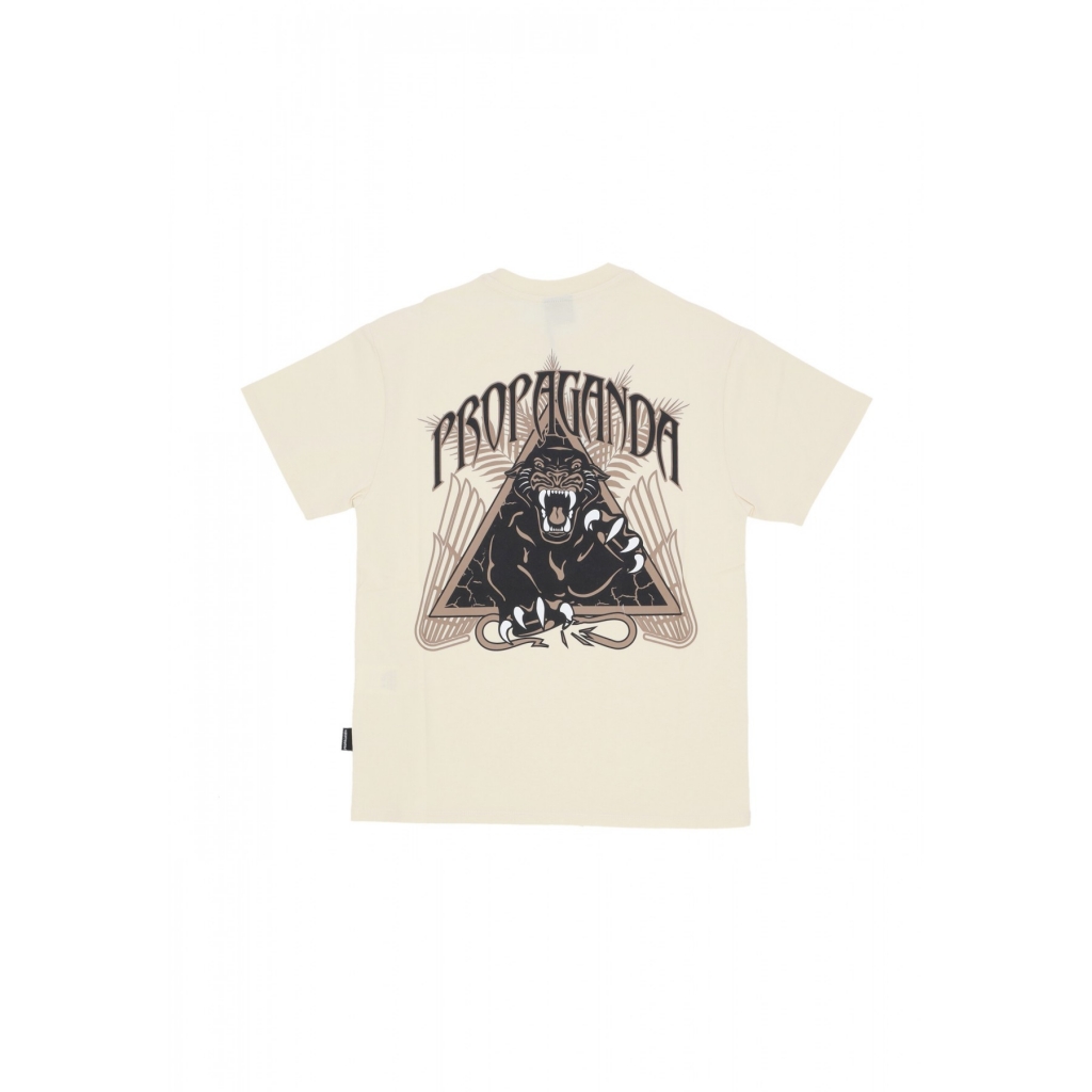 maglietta uomo triangle panther tee BONE