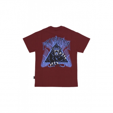 maglietta uomo triangle panther tee GARNET