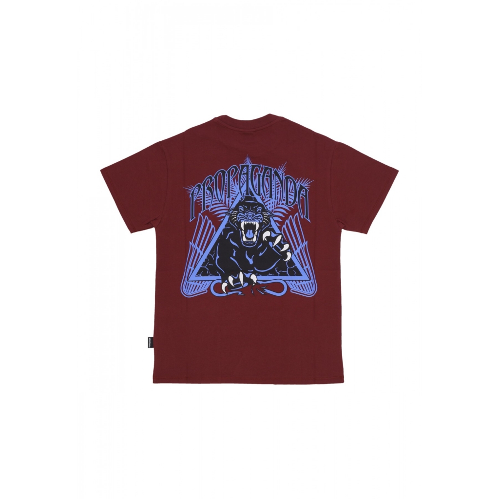 maglietta uomo triangle panther tee GARNET