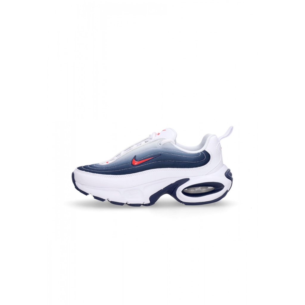 scarpa bassa donna w air max portal WHITE/BRIGHT CRIMSON/MIDNIGHT NAVY