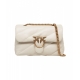 Borsa a spalla trapuntata Classic Love Bag bianco