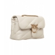 Borsa a spalla trapuntata Classic Love Bag bianco