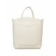 Shopper in pelle Ladylike S bianco