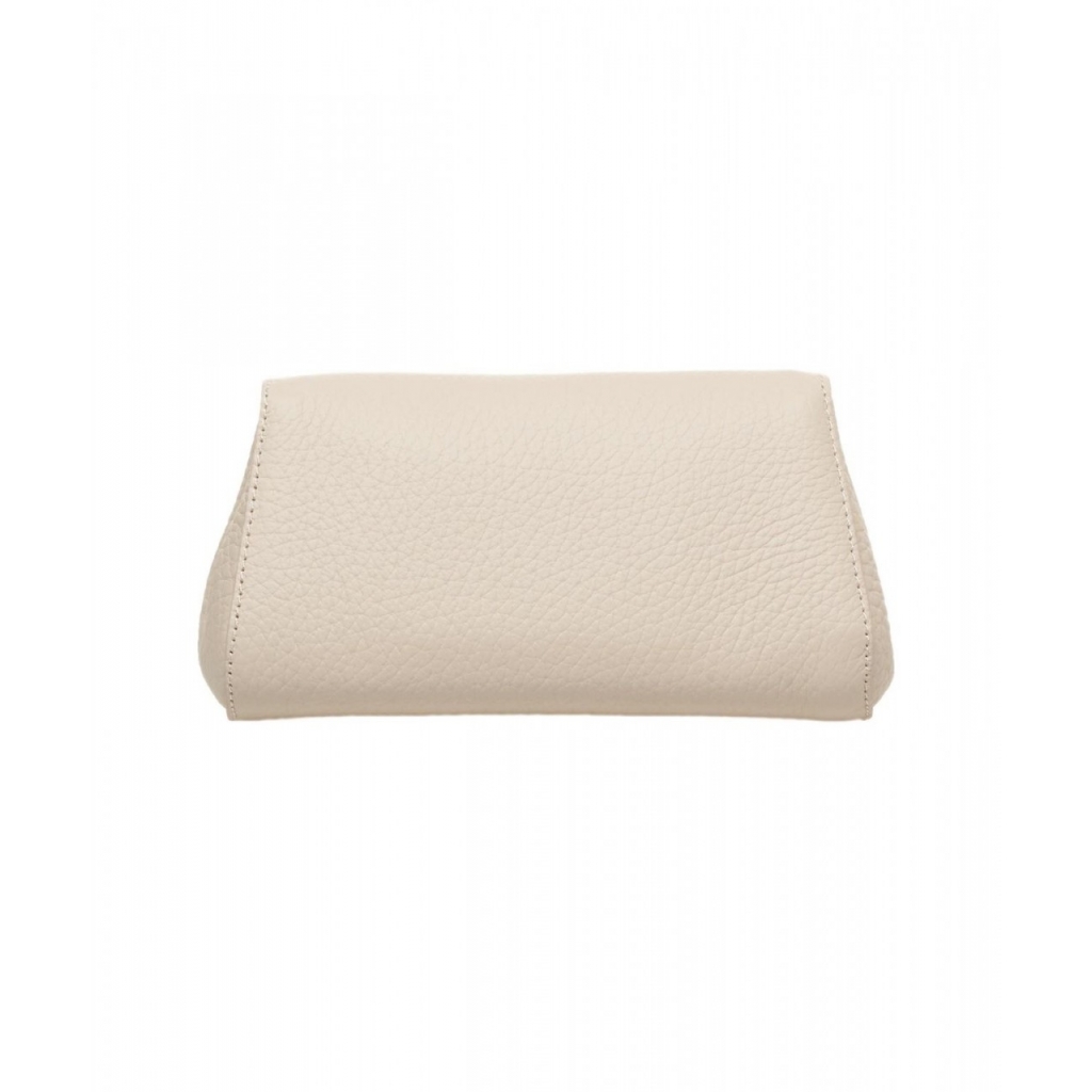 Clutch in pelle Gossip Vanity beige