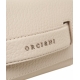 Clutch in pelle Gossip Vanity beige