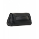 Clutch in pelle Gossip Vanity nero