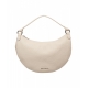 Borsa a spalla in pelle Dumpling beige