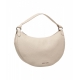 Borsa a spalla in pelle Dumpling beige