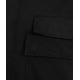 Overshirt in gabardine nero