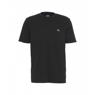 T-shirt in jersey nero