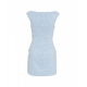 Mini abito The Walker Dress azzurro