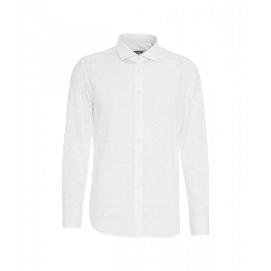 Camicia in cotone bianco