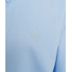 Camicia oversize in cotone azzurro