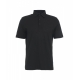 Polo in cotone nero