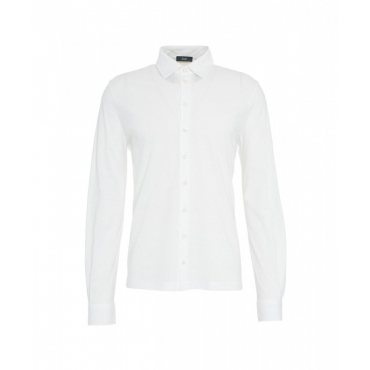 Camicia in cotone bianco