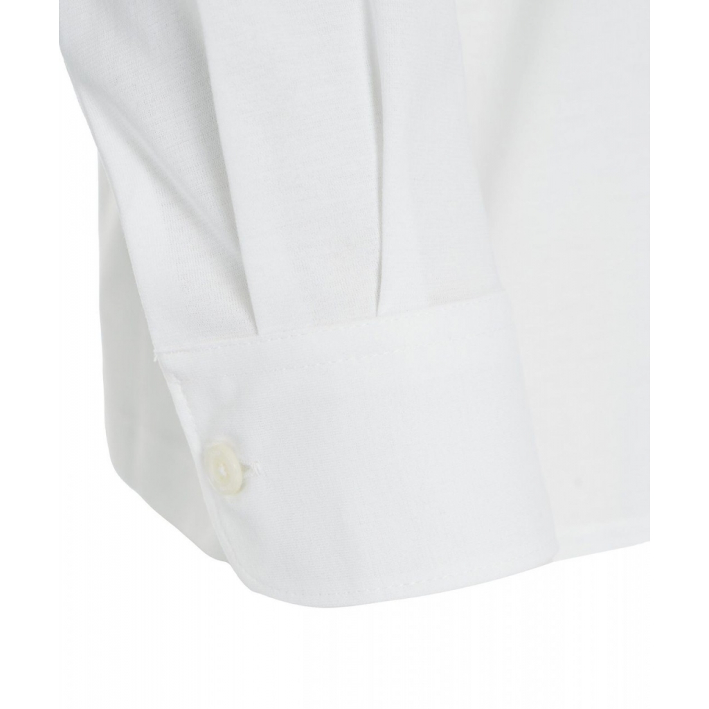 Camicia in cotone bianco