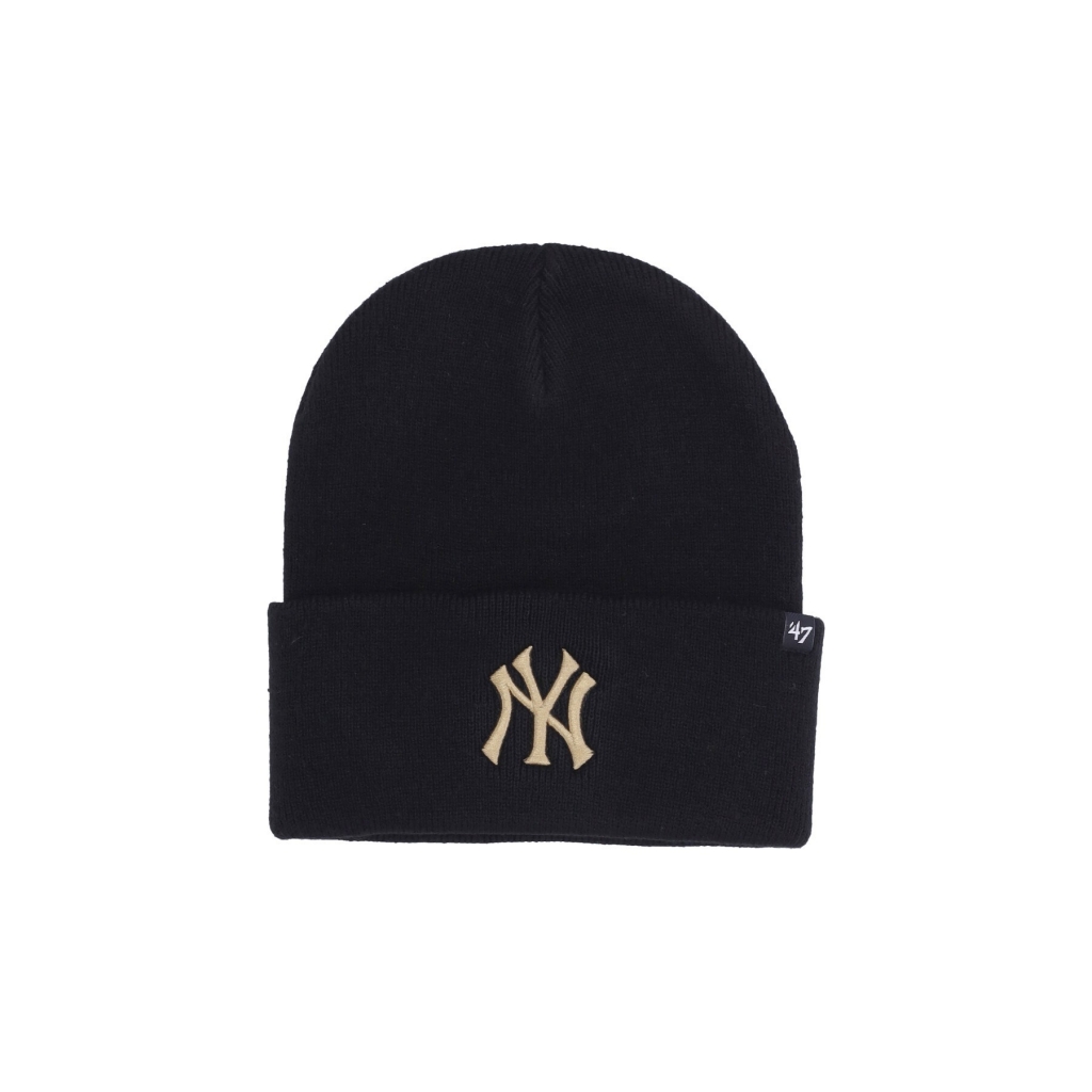 cappello uomo mlb haymaker cuff knit neyyan BLACK