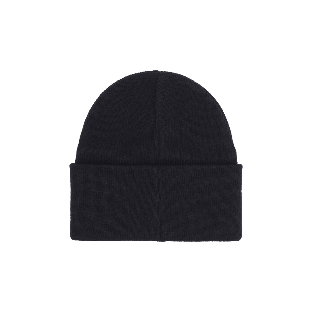 cappello uomo icon patch cuff beanie BLACK