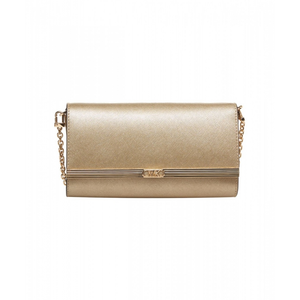 Pochette metallizzata Mona oro