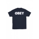 maglietta uomo obey 2 classic tee NAVY