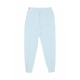 pantalone tuta felpato uomo club jogger bb GLACIER BLUE/GLACIER BLUE/WHITE